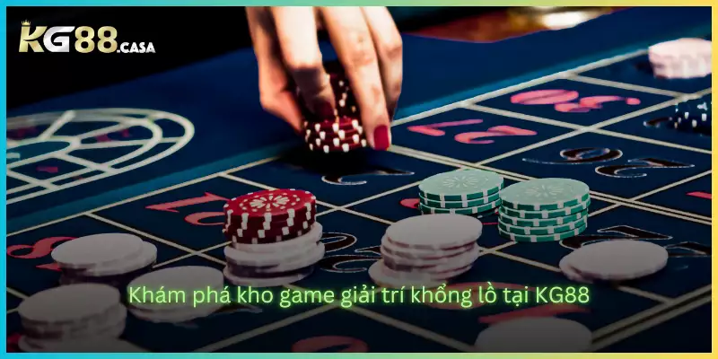 Khám phá kho game giải trí khổng lồ tại KG88